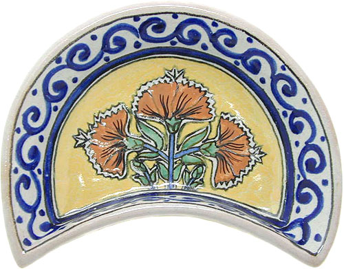 タラベラ焼 絵皿