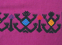 メキシコ チアパス マヤ 縫取織
