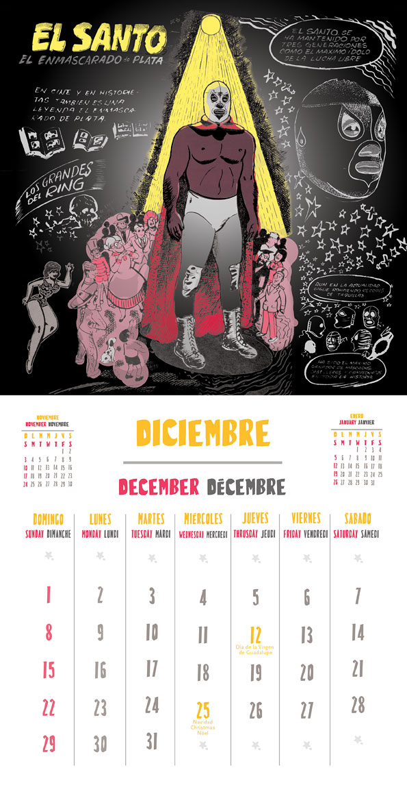メキシコ カレンダー 2013
