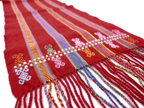 マヤ縫取織