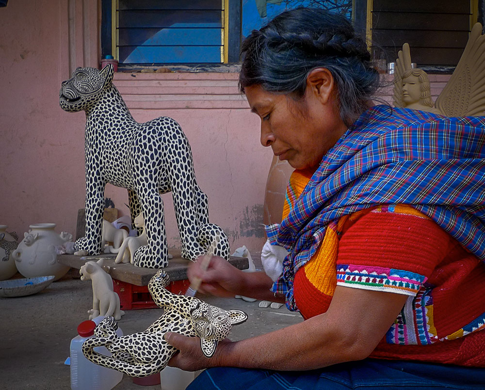 メキシコ チアパス アマテナンゴ 陶芸