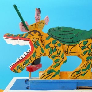 メキシコ伝統玩具 グメルシンドエスパーニャ ワニ調教師