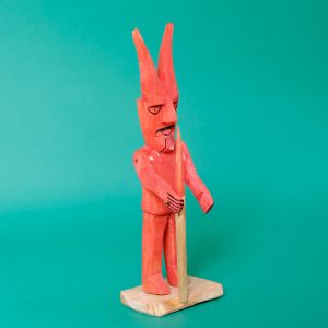 ヴィンテージ オアハカ ウッドカーヴィング 悪魔