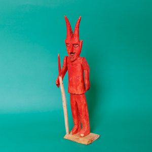 ヴィンテージ オアハカ ウッドカービング ディアブロ