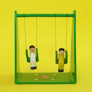 メキシコ ブランコおもちゃ オリナラ 塗り物