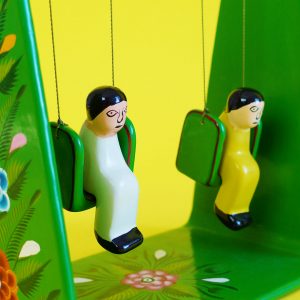 メキシコ ブランコおもちゃ オリナラ 塗り物