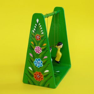 メキシコ ブランコおもちゃ オリナラ 塗り物