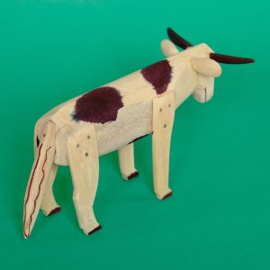 メキシコ オアハカ ウッドカーヴィング 牛