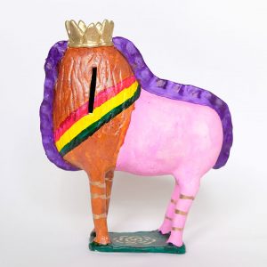 メテペック 土人形 ライオン