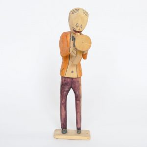 メキシコ ウッドカービング ヴィンテージ 動物音楽家