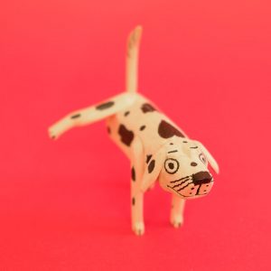 オアハカ ウッドカービング マルティン サンティアーゴ おしっこ犬