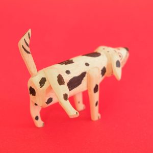 オアハカ ウッドカービング マルティン サンティアーゴ おしっこ犬