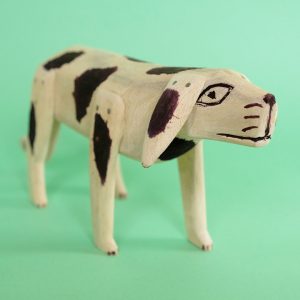 オアハカ ウッドカービング 犬