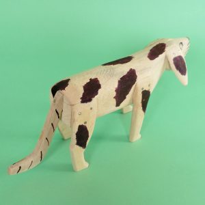 オアハカ ウッドカービング 犬