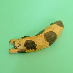 ヴィンテージ オアハカ ウッドカービング 犬