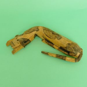 ヴィンテージ オアハカ ウッドカービング 犬