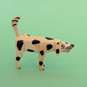 オアハカ ウッドカービング マルティンサンティアーゴ おしっこ犬 置物