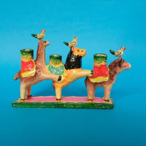 動物 キャンドルホルダー イスーカルデマタモロス