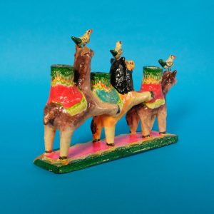 動物 キャンドルホルダー イスーカルデマタモロス