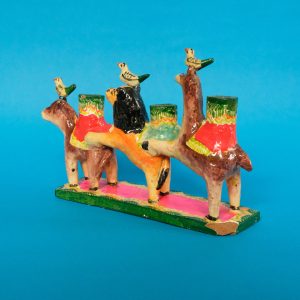 動物 キャンドルホルダー イスーカルデマタモロス