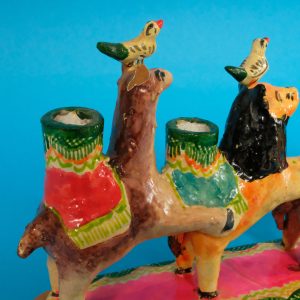 動物 キャンドルホルダー イスーカルデマタモロス