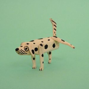 オアハカ ウッドカービング マルティンサンティアーゴ おしっこ犬