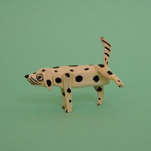 オアハカ ウッドカービング マルティンサンティアーゴ おしっこ犬