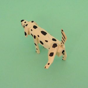 オアハカ ウッドカービング マルティンサンティアーゴ おしっこ犬