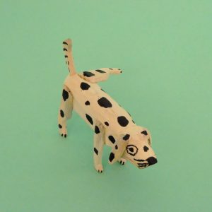 オアハカ ウッドカービング マルティンサンティアーゴ おしっこ犬