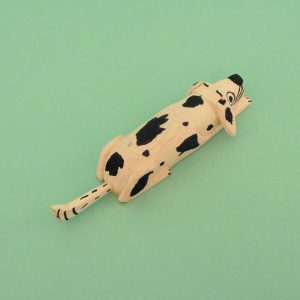 オアハカ ウッドカービング マルティンサンティアーゴ 伏せる犬