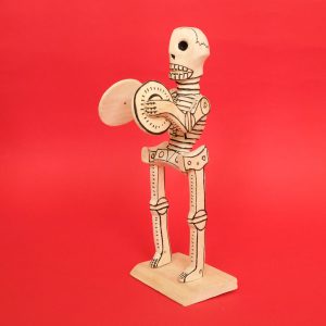 メキシコ ガイコツ 音楽家