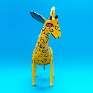 メキシコ ウッドカーヴィング キリン