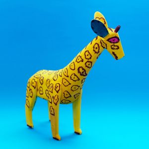 メキシコ ウッドカーヴィング キリン