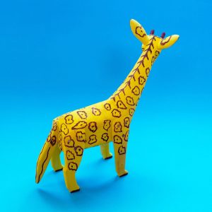 メキシコ ウッドカーヴィング キリン