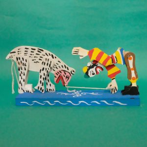 メキシコ 郷土玩具 ピエロ シロクマ