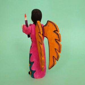 オアハカ ウッドカービング 天使