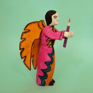 オアハカ ウッドカービング 天使