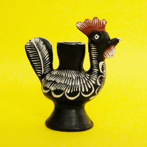 チリリコ 彩色陶器 ニワトリ