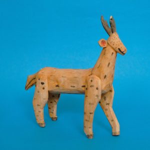 ヴィンテージ オアハカ ウッドカービング 鹿