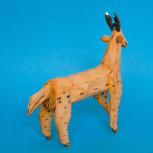 ヴィンテージ オアハカ ウッドカービング 鹿