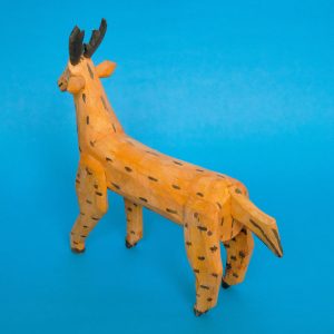 ヴィンテージ オアハカ ウッドカービング 鹿
