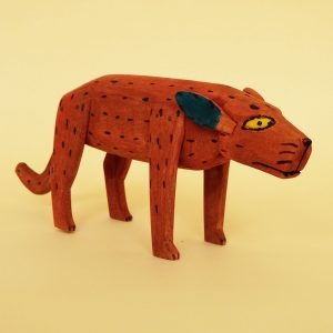 メキシコ 木彫り 犬