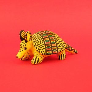 ハミルテペック 彩色陶器 土人形 アルマジロ