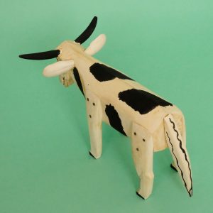 オアハカ 木彫り 牛
