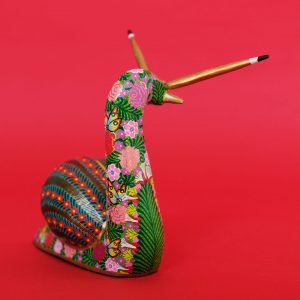 かたつむり置物 - LABRAVA [メキシコ 民芸 フォークアート 雑貨]