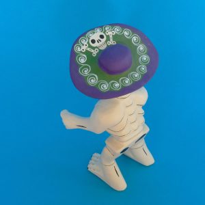 ガイコツ トランペット吹き