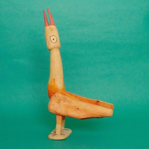 ヴィンテージ オアハカ ウッドカーヴィング 鳥