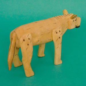 ヴィンテージ メキシコ ウッドカービング バク 置物