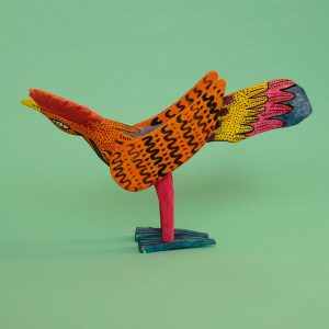 メキシコ ウッドカービング にわとり