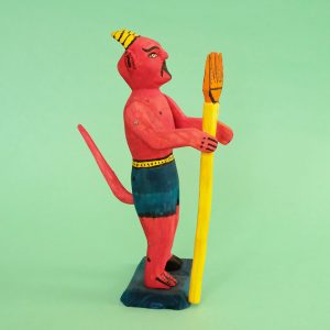 オアハカ ウッドカービング 悪魔